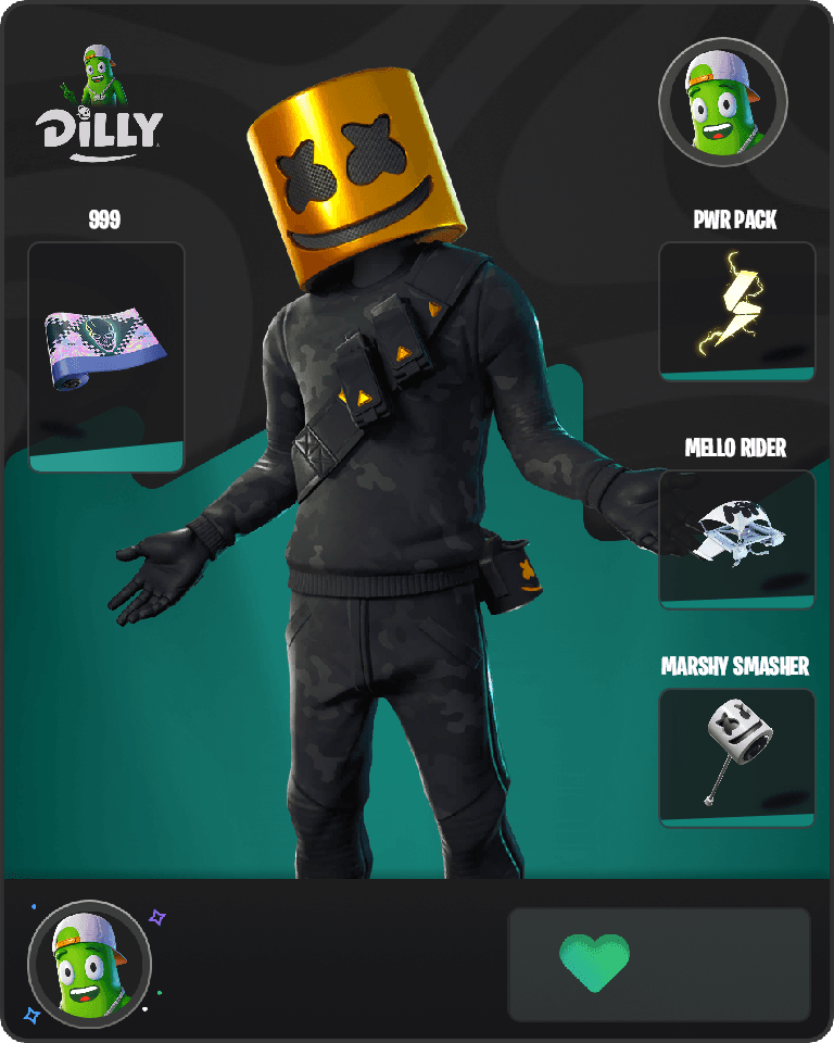 Marshmello Fortnite combo