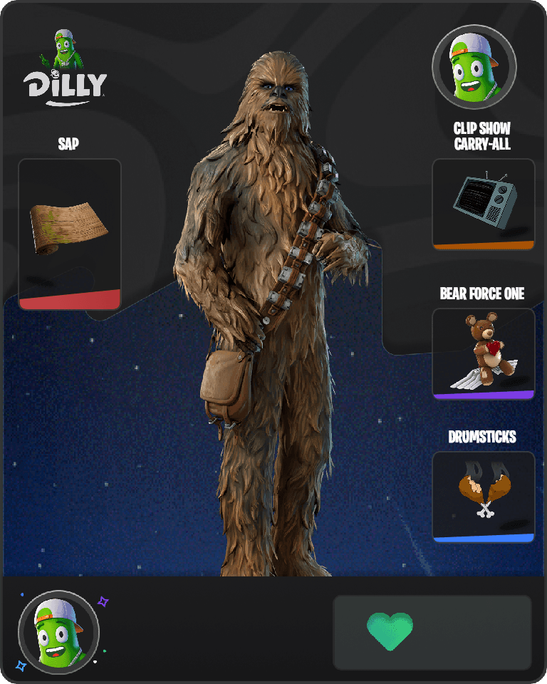 Chewbacca Fortnite combo