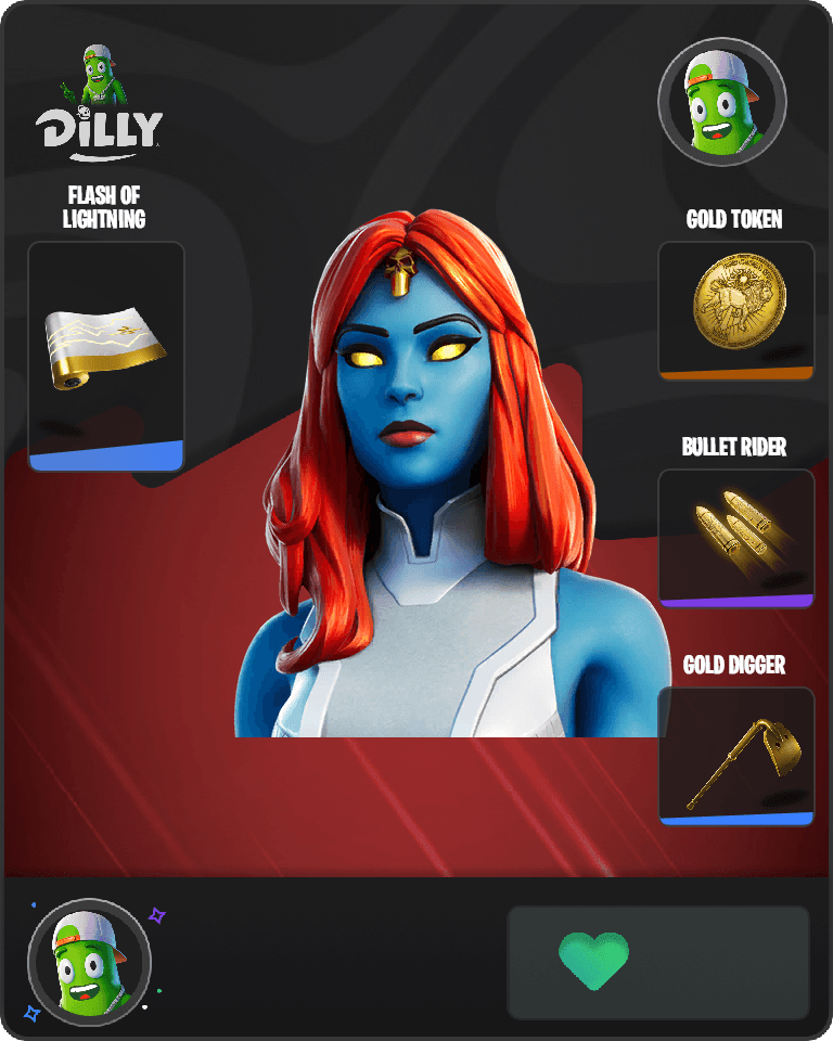 Mystique Fortnite combo