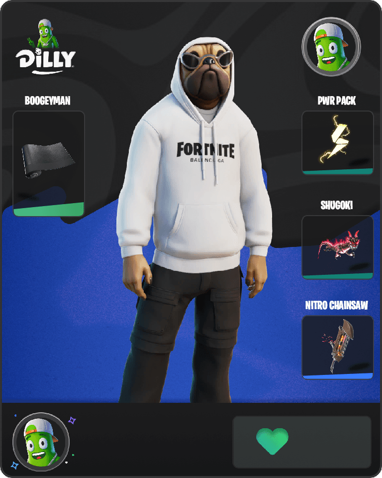 Shady Doggo Fortnite combo