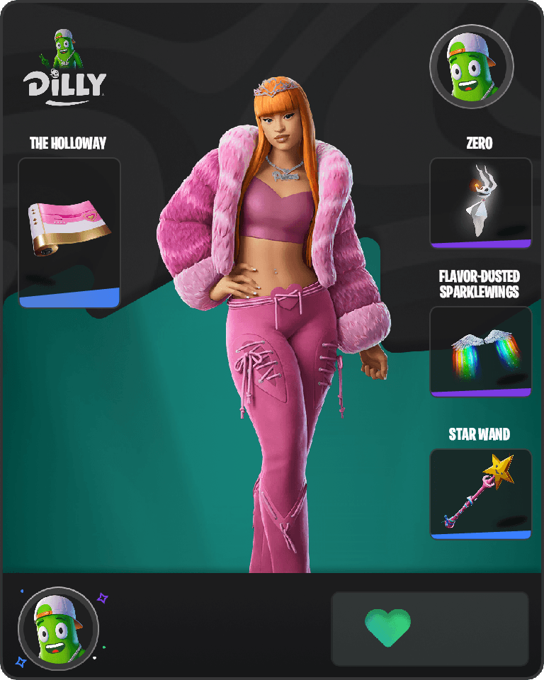 Rap Princess Ice Spice Fortnite combo