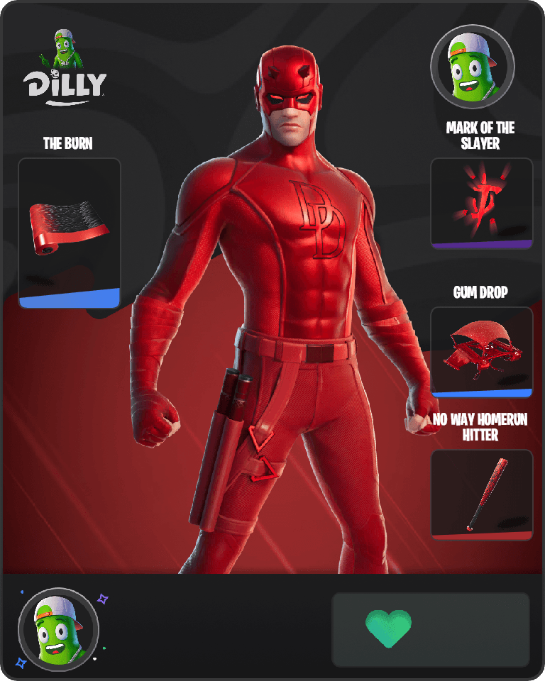 Daredevil Fortnite combo