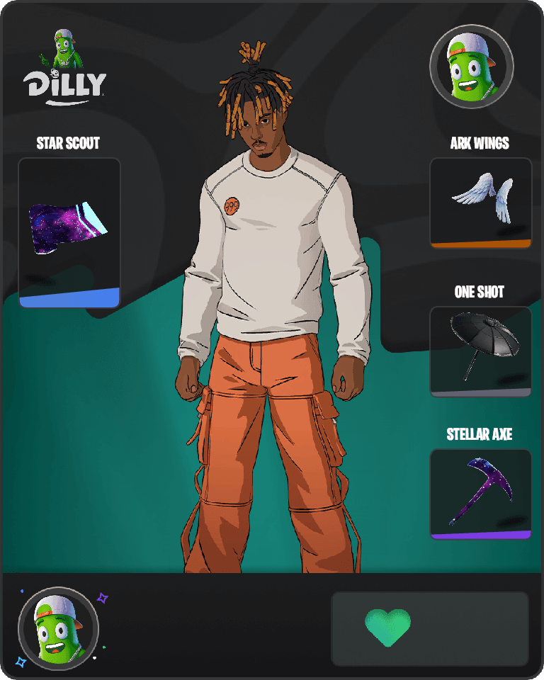 Slayer Juice WRLD Fortnite combo