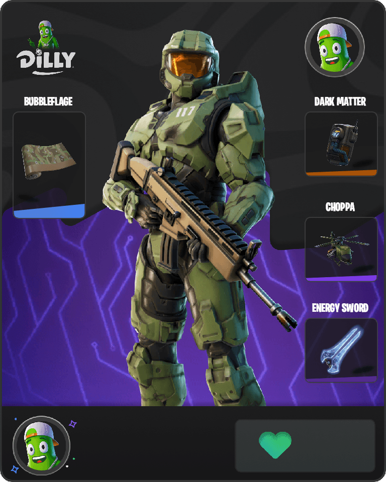 Master Chief Fortnite combo