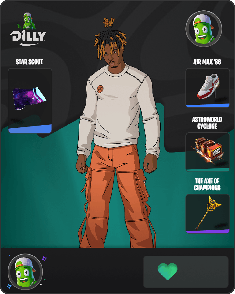 Slayer Juice WRLD Fortnite combo