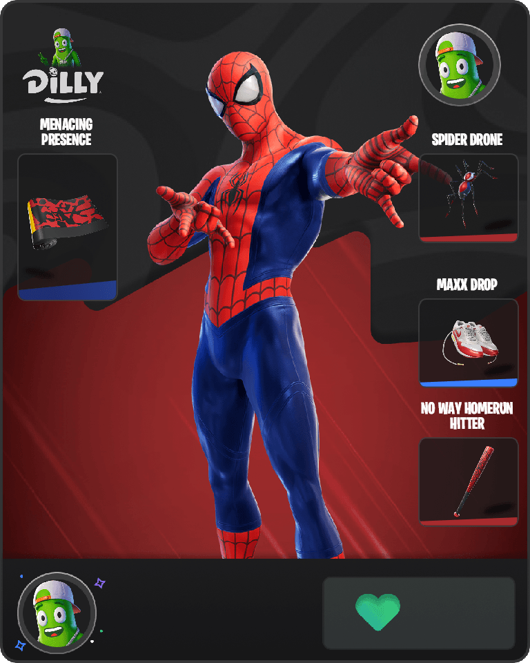 Spider-Man Fortnite combo