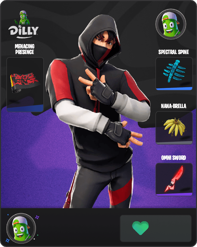 IKONIK Fortnite combo
