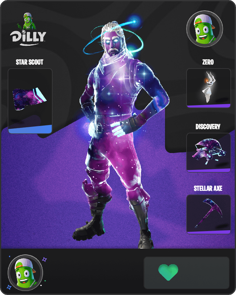 Galaxy Fortnite combo