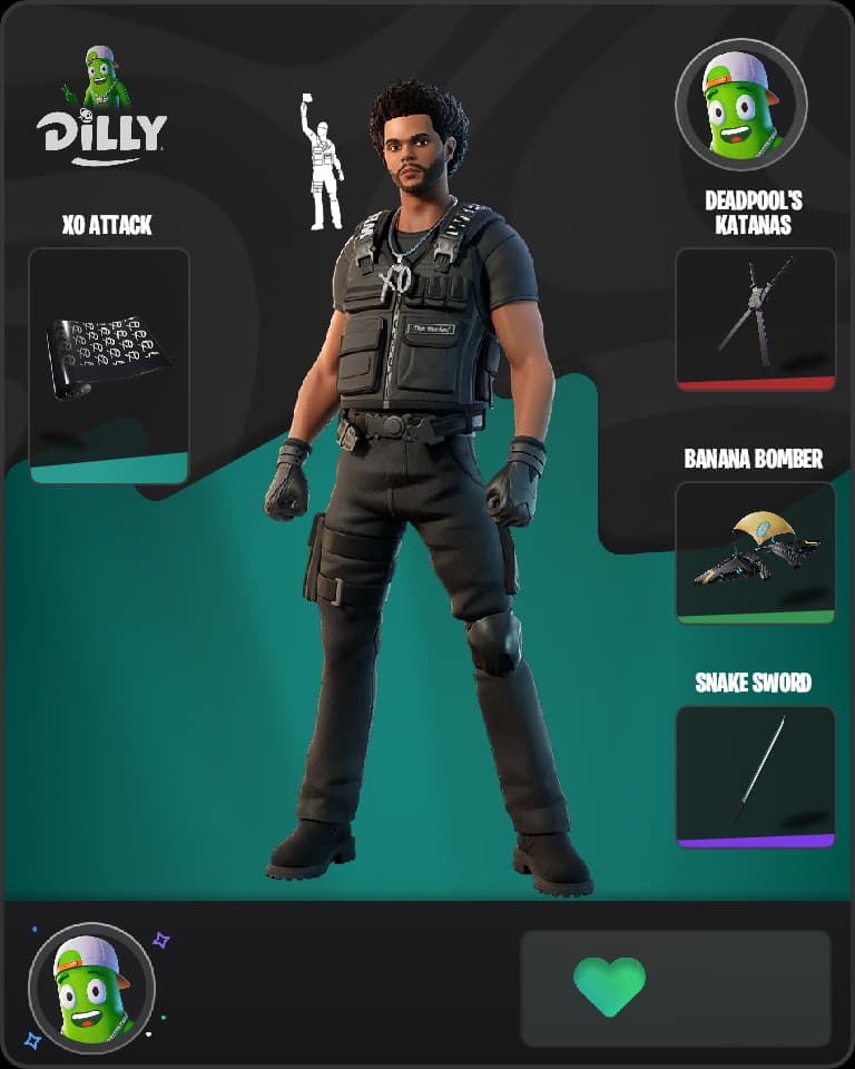 The Weeknd Combat combo by Rockies