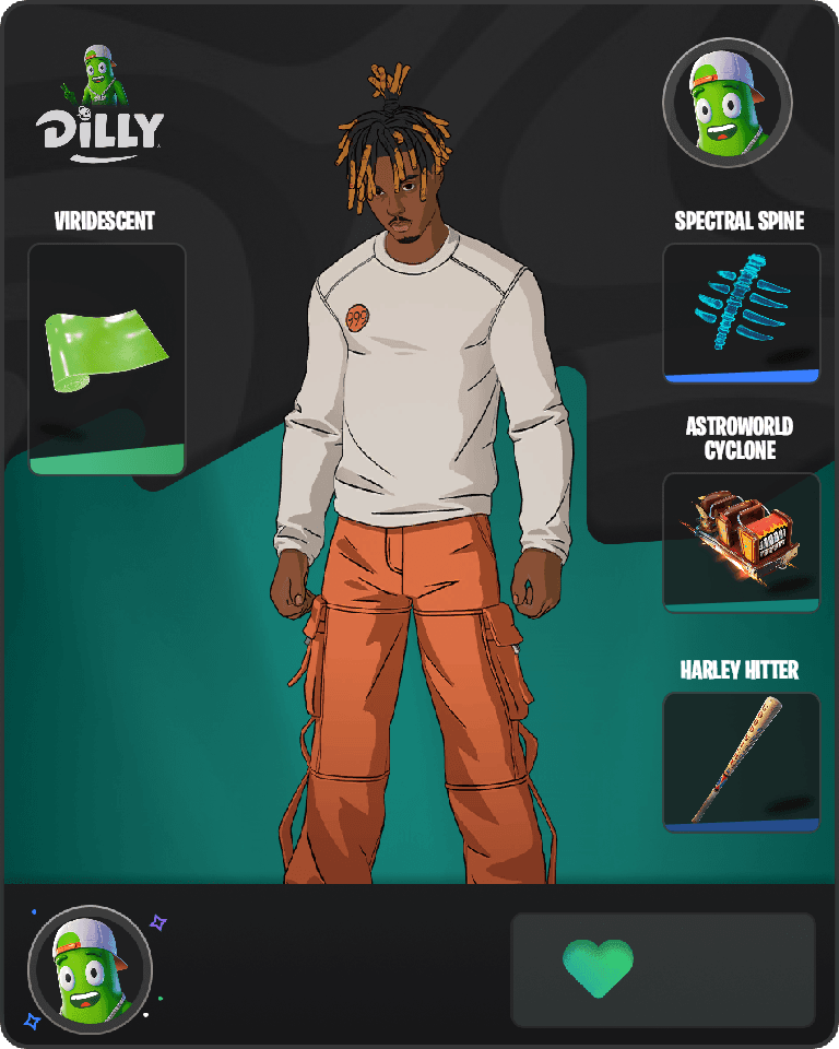 Slayer Juice WRLD Fortnite combo