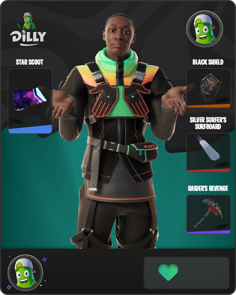 Khaby Lame Fortnite combo