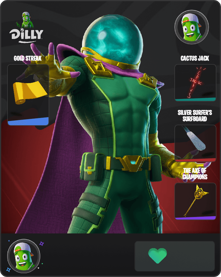 Mysterio Fortnite combo