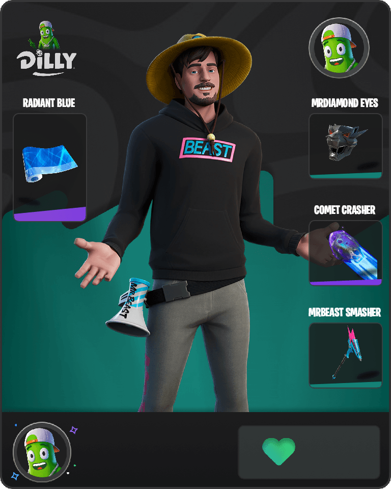MrBeast Fortnite combo