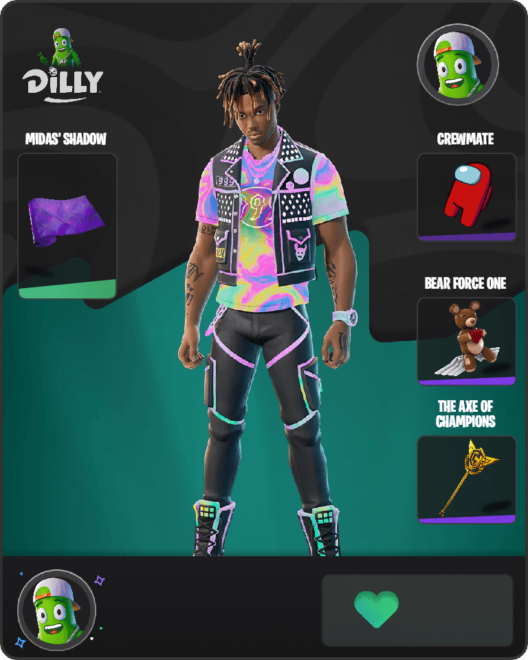 Juice WRLD Fortnite combo