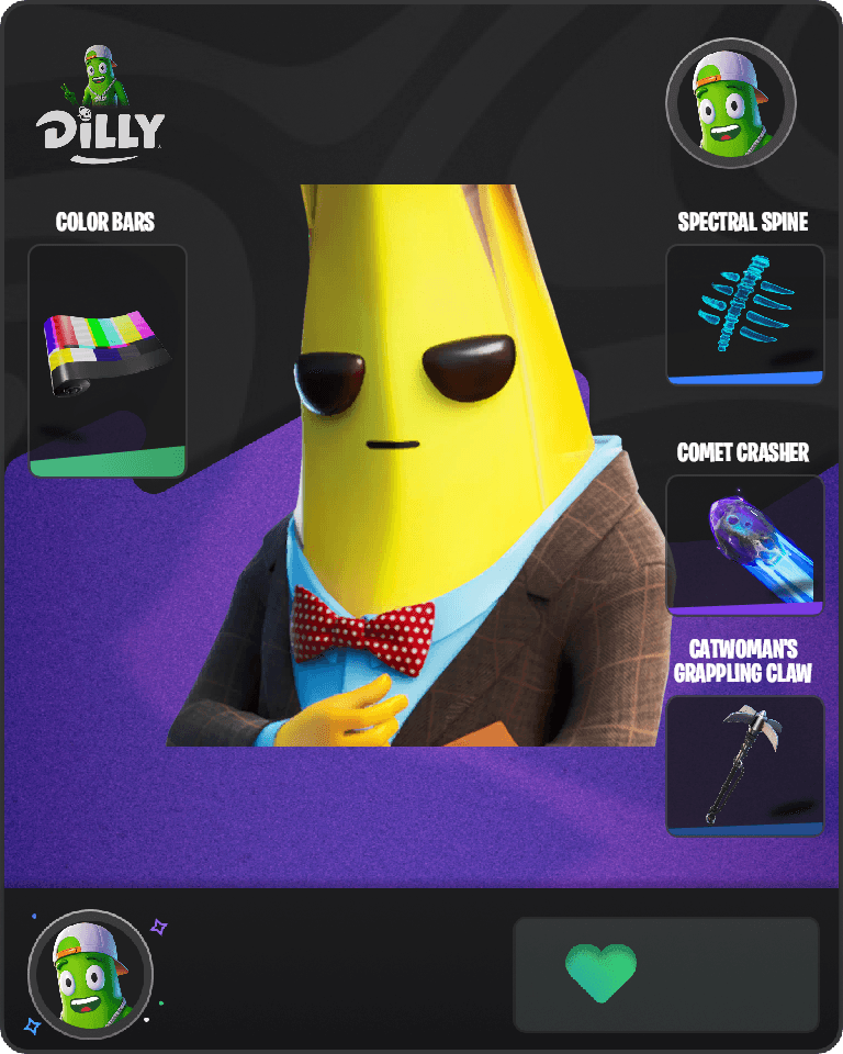 Agent Peely Fortnite combo