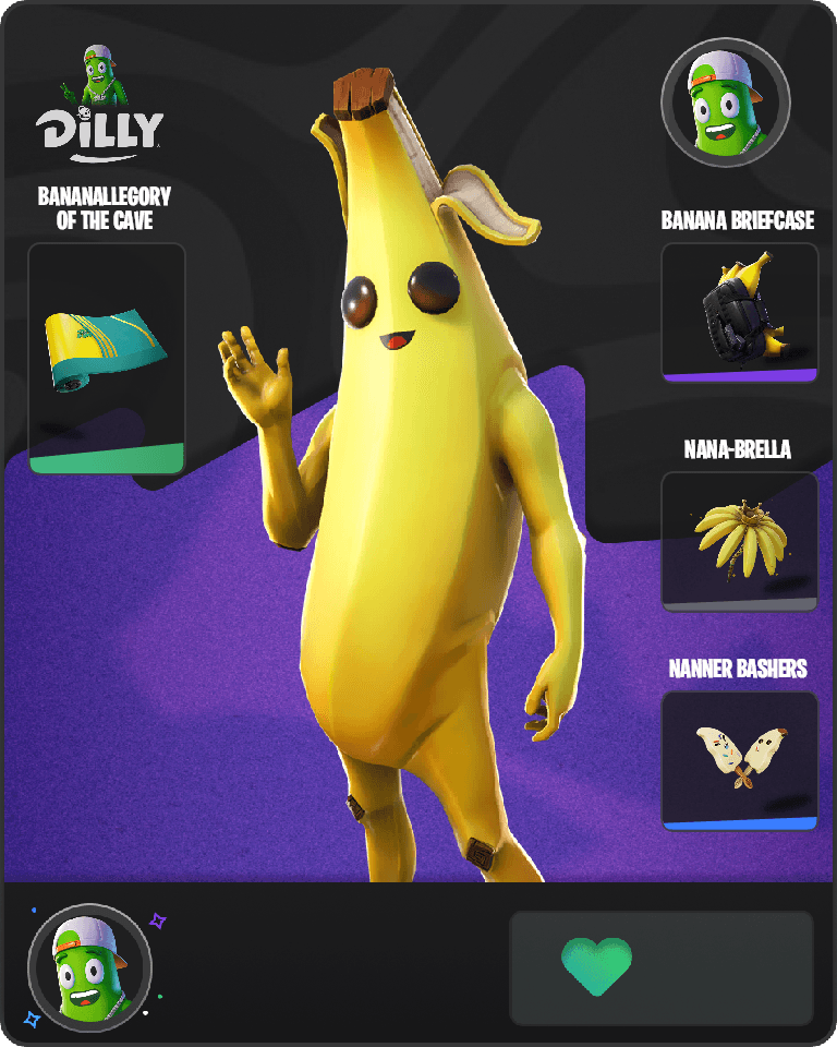 Peely Fortnite combo