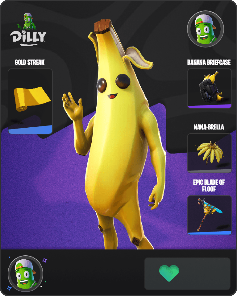Peely Fortnite combo