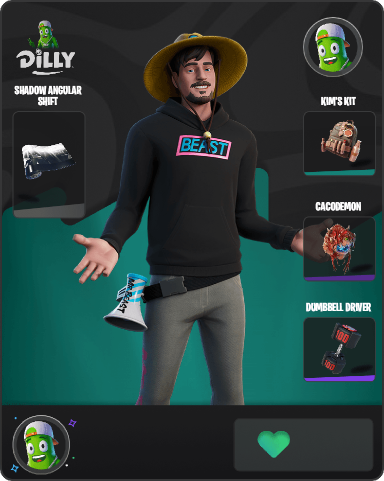 MrBeast Fortnite combo