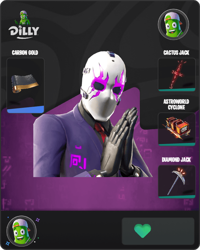 Dark Wild Card Fortnite combo