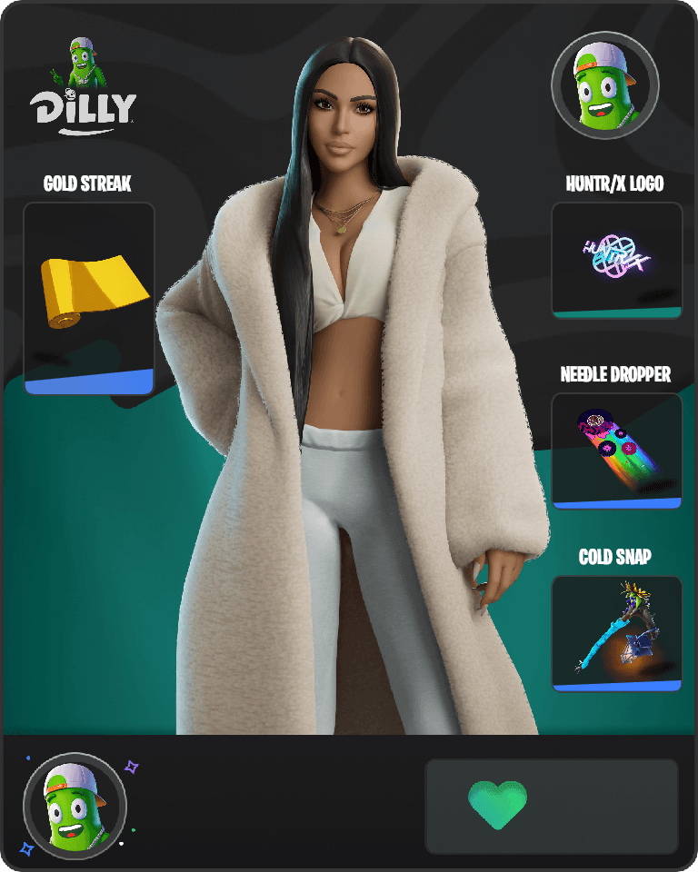 Kim Kardashian Fortnite combo