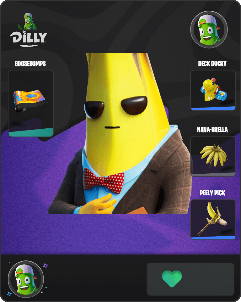 Agent Peely Fortnite combo