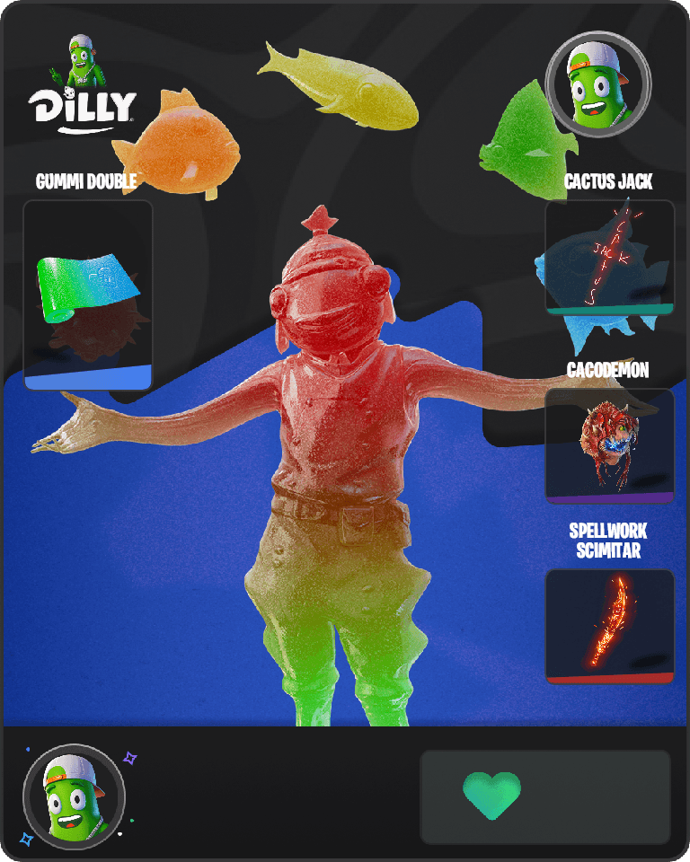 Gummy Fishstick Fortnite combo