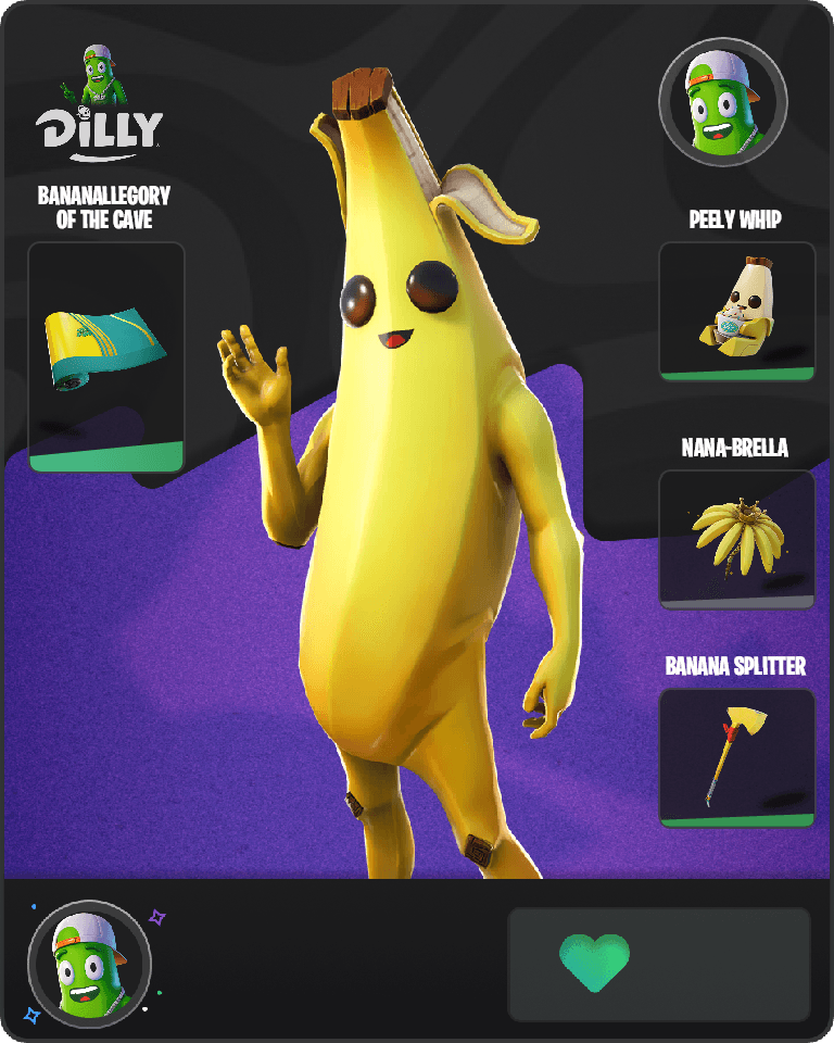 Peely Fortnite combo