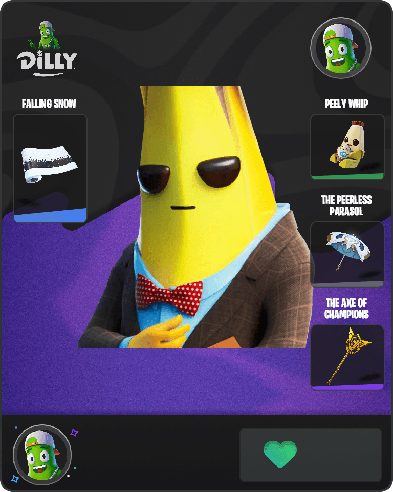 Agent Peely Fortnite combo