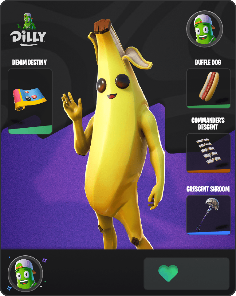 Peely Fortnite combo