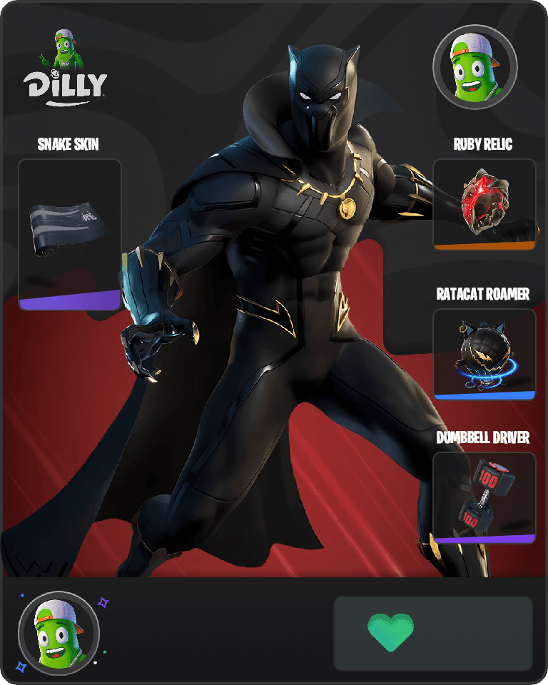 Black Panther Fortnite combo