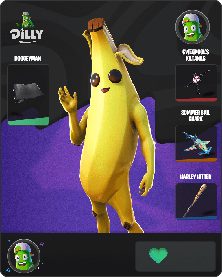 Peely Fortnite combo