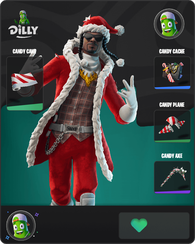 Santa Dogg Fortnite combo