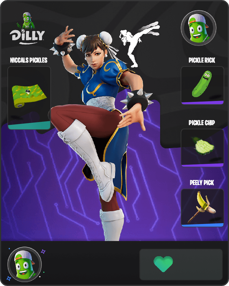 Chun-Li Fortnite combo