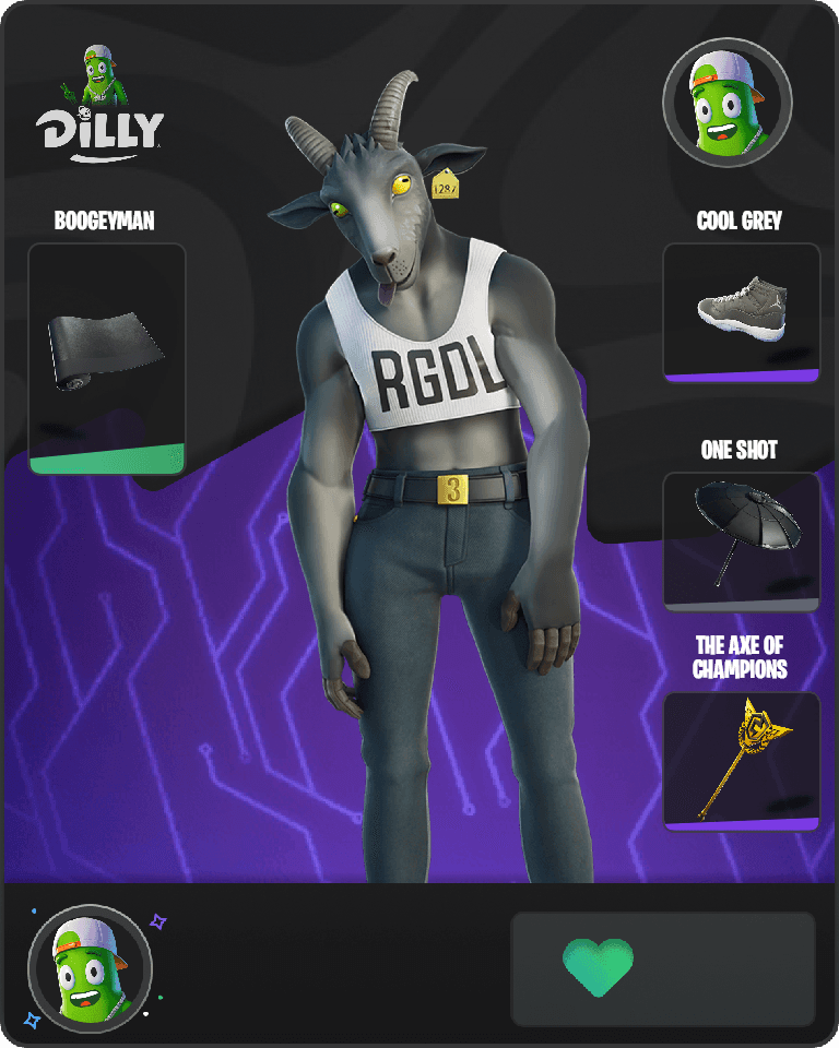 A Goat Fortnite combo
