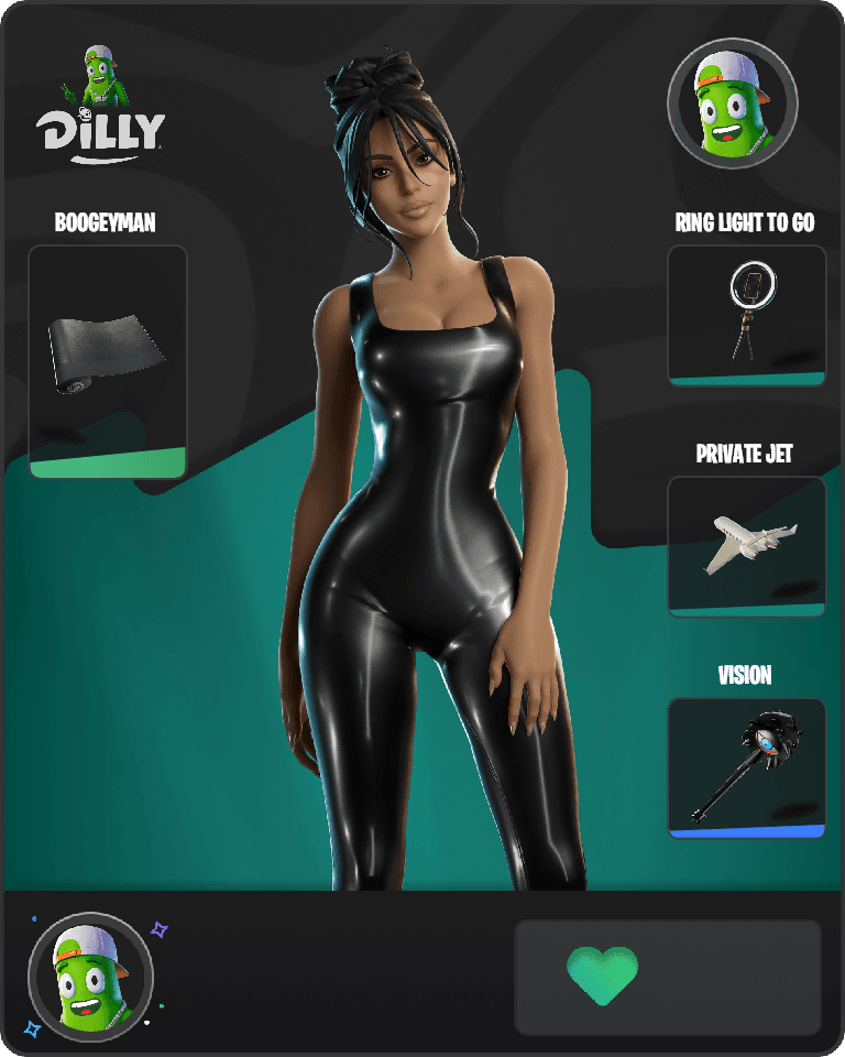 Iconic Kim Kardashian Fortnite combo