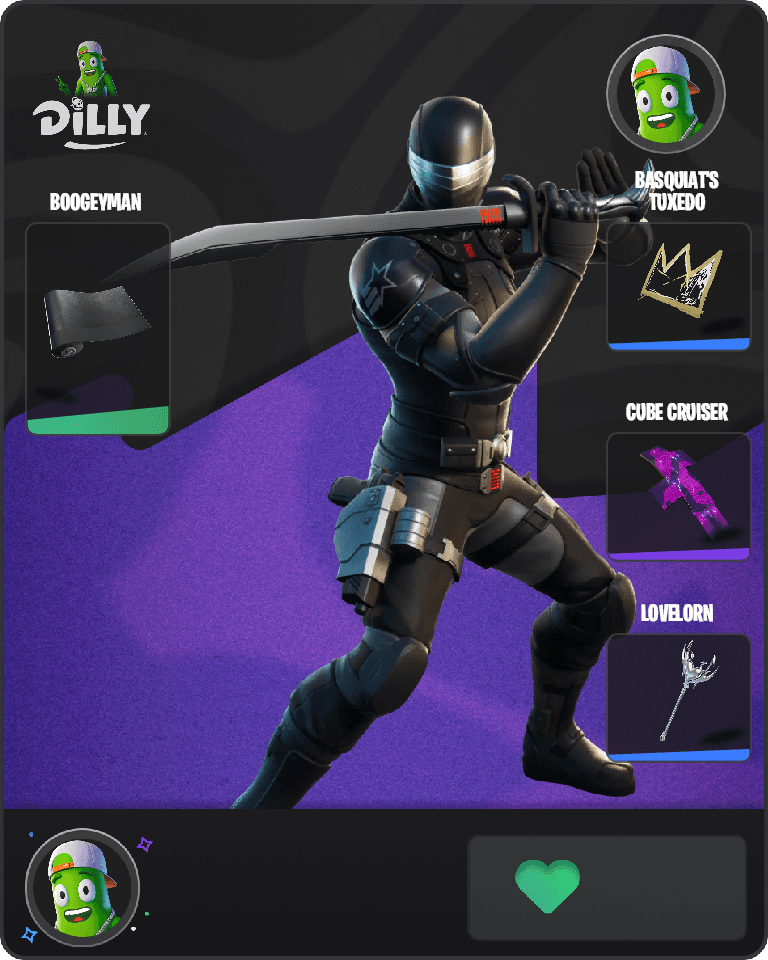 Snake Eyes Fortnite combo