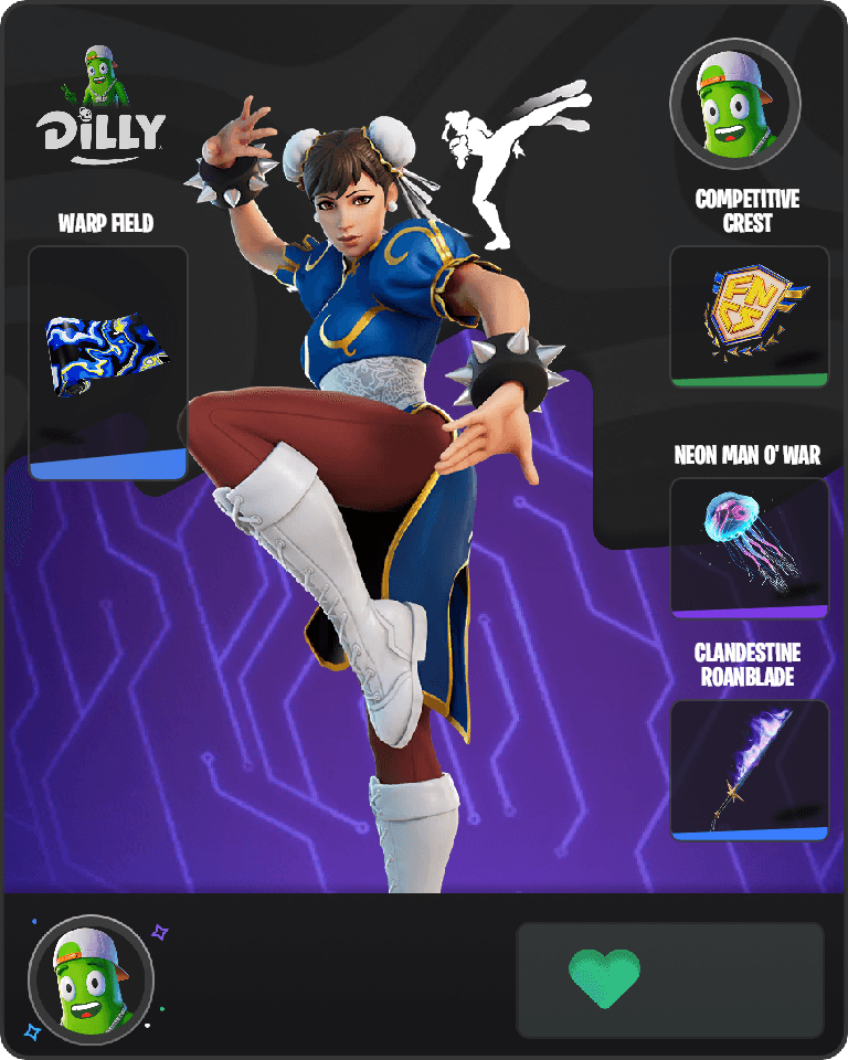 Chun-Li Fortnite combo