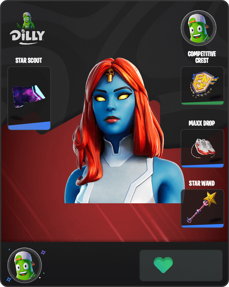 Mystique Fortnite combo