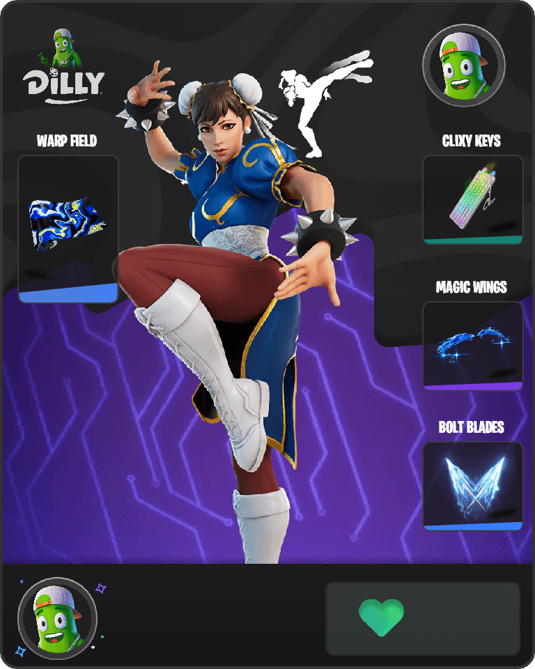 Chun-Li Fortnite combo
