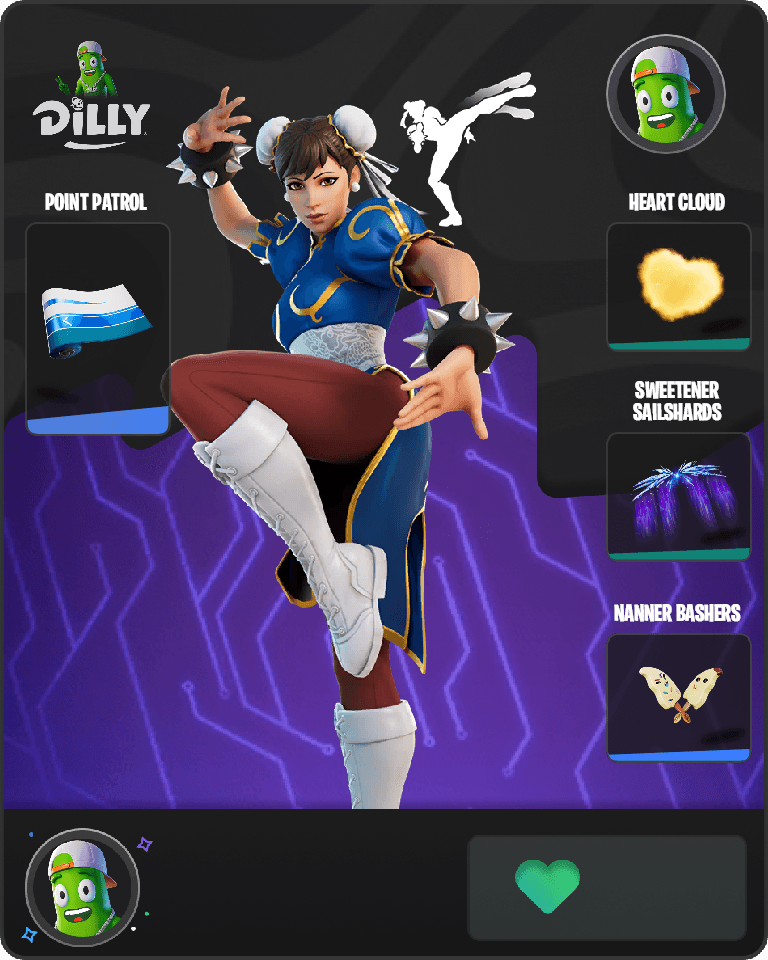 Chun-Li Fortnite combo