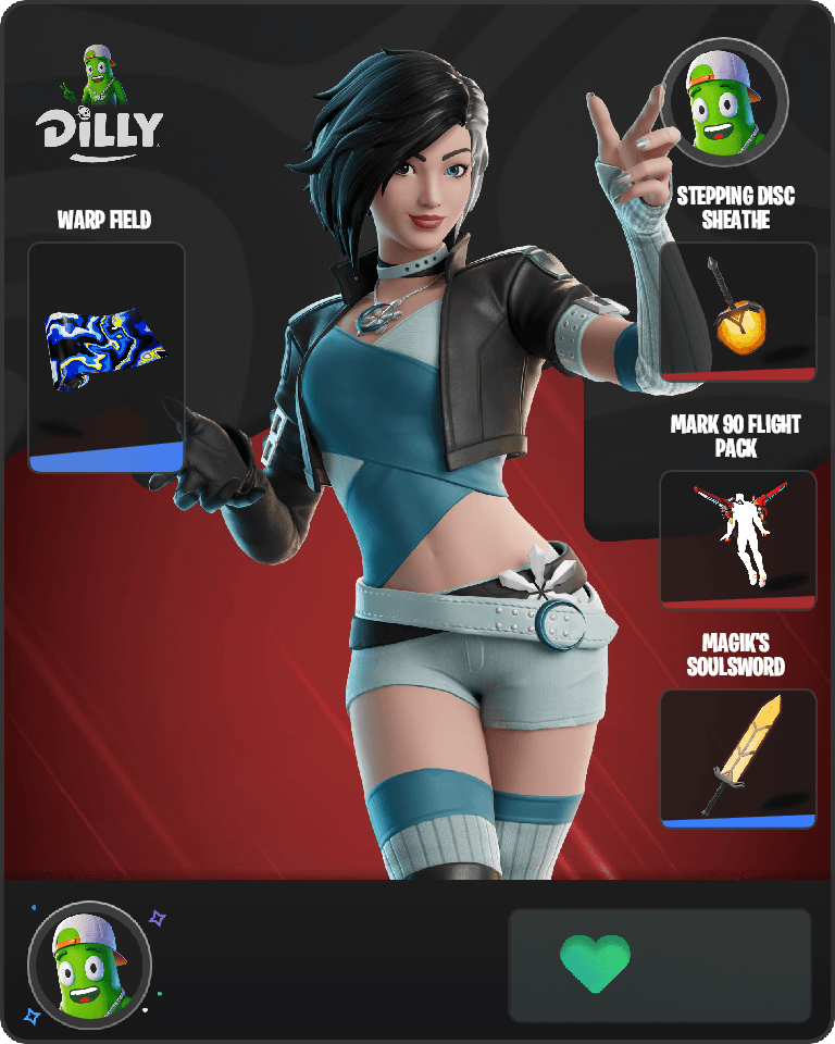 Luna Snow Fortnite combo