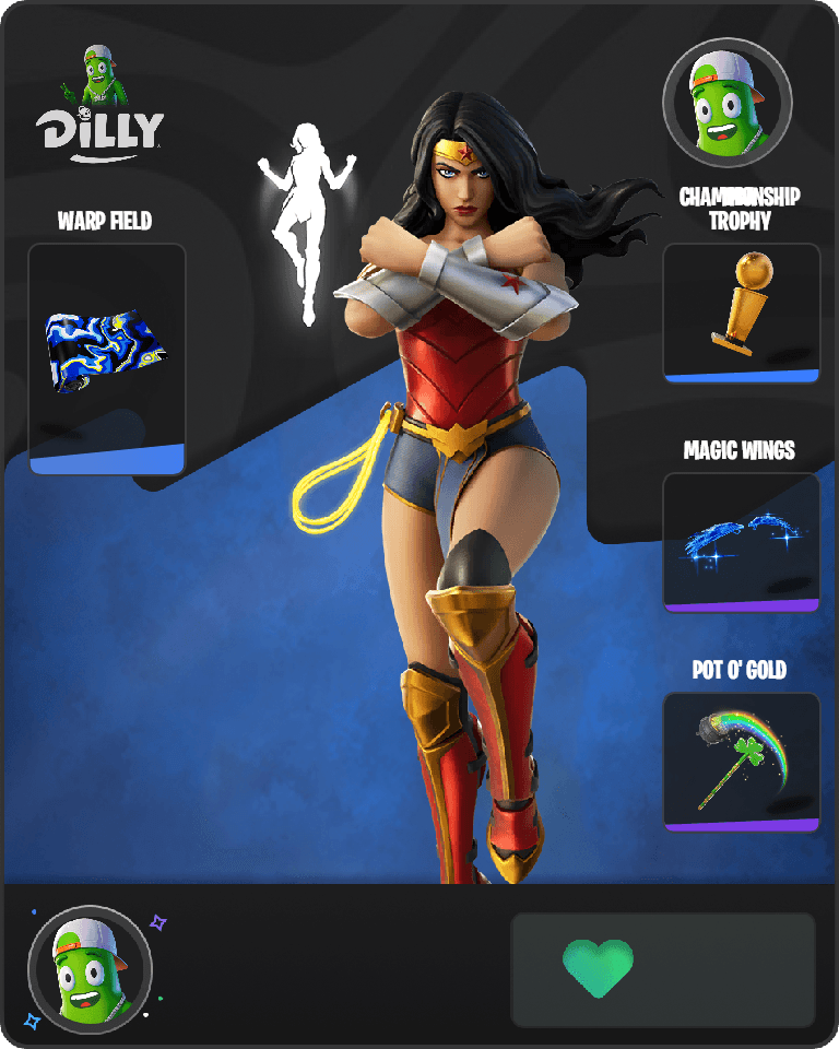 Wonder Woman Fortnite combo