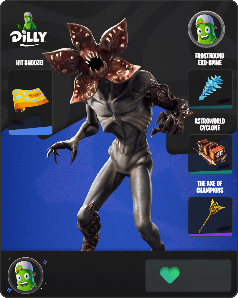 Demogorgon Fortnite combo