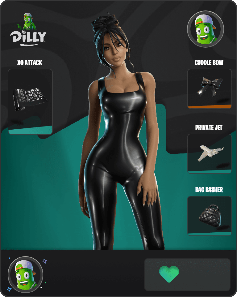 Iconic Kim Kardashian Fortnite combo