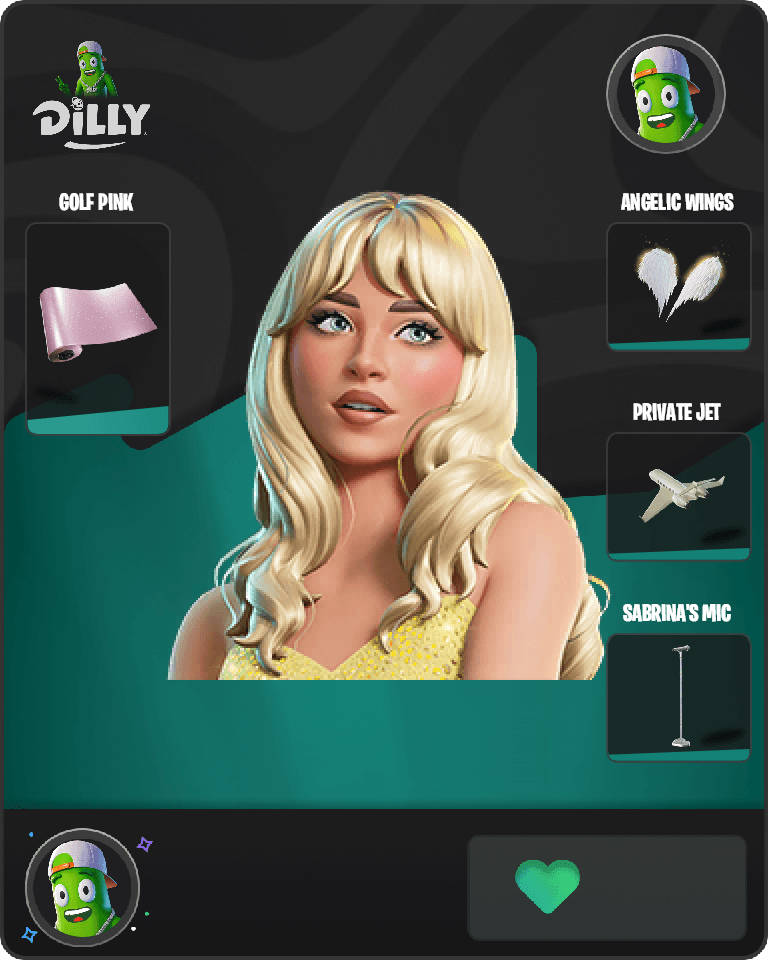 Sabrina Carpenter Fortnite combo