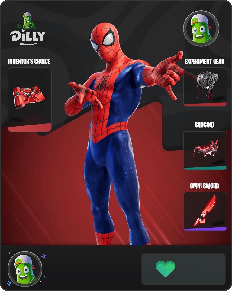 Spider-Man Fortnite combo