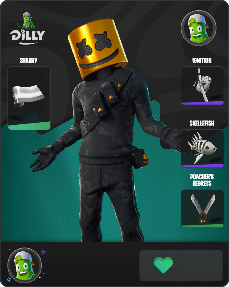 Marshmello Fortnite combo