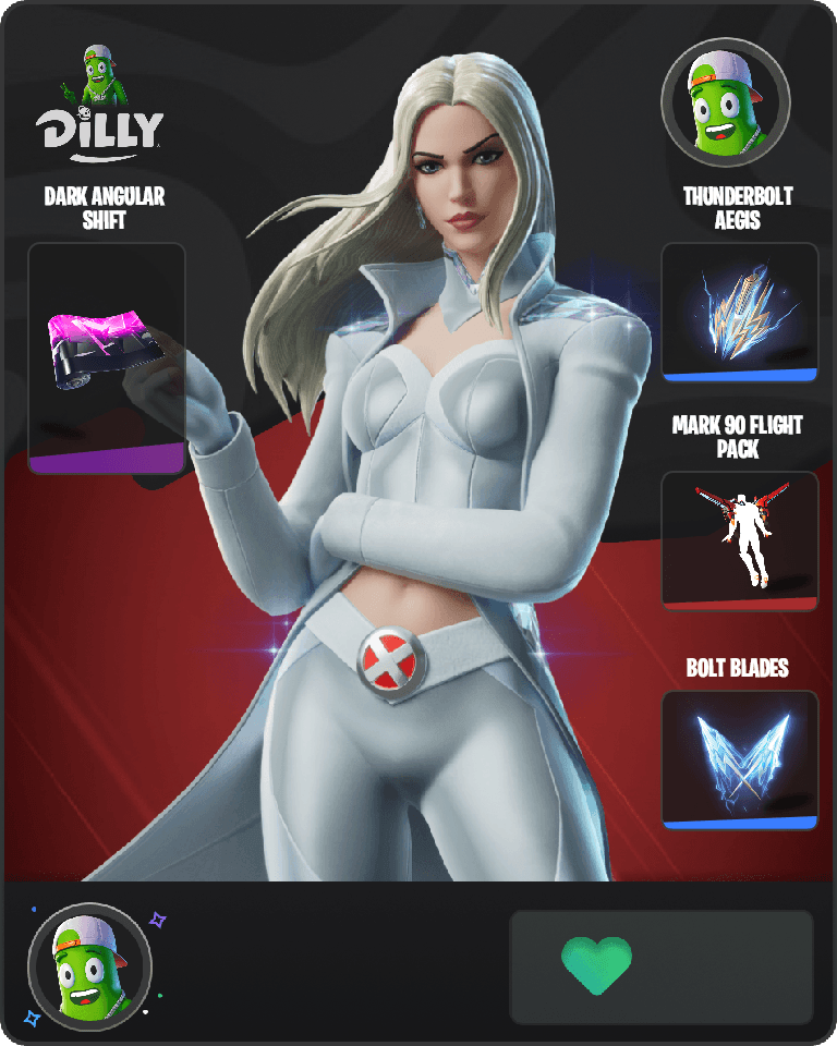 Emma Frost Fortnite combo