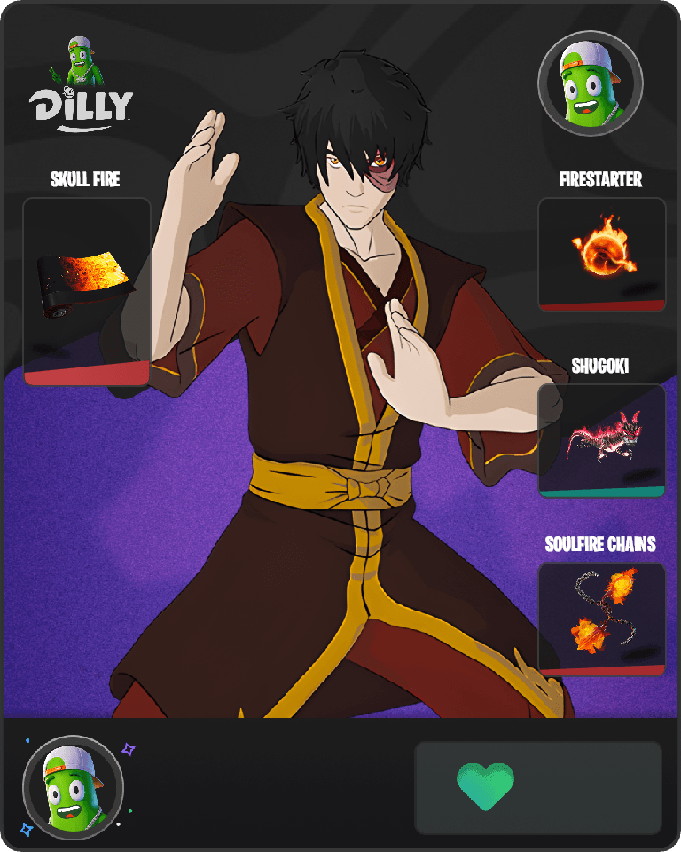 Zuko Fortnite combo