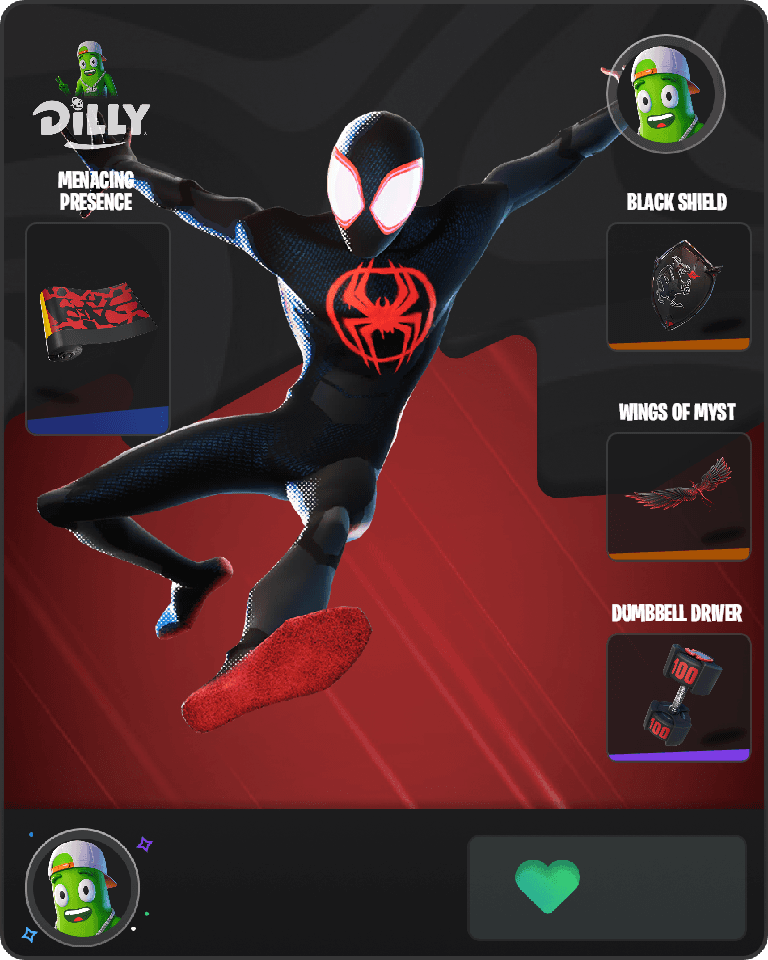 Spider-Man (Miles Morales) Fortnite combo